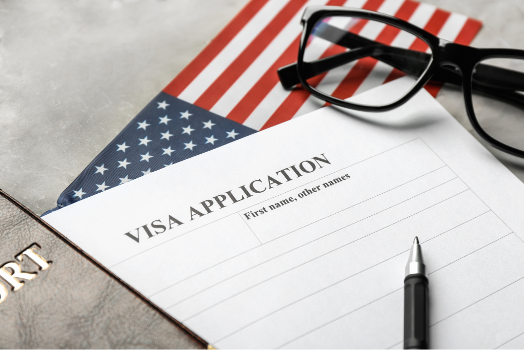 foto do formulário para o visto americano ds-160